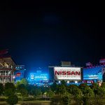 stadium blue - Nissan Stadium