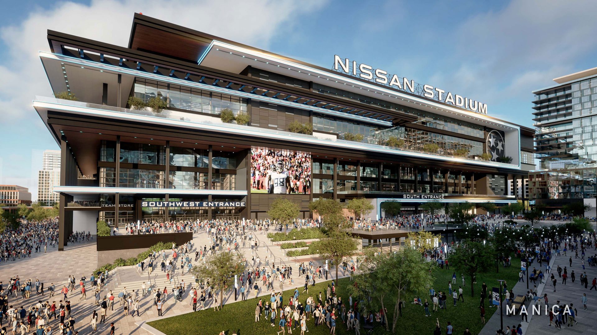 New Nissan Stadium