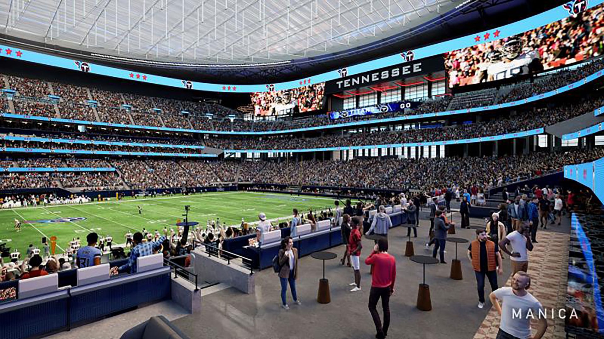 New Nissan Stadium Interior