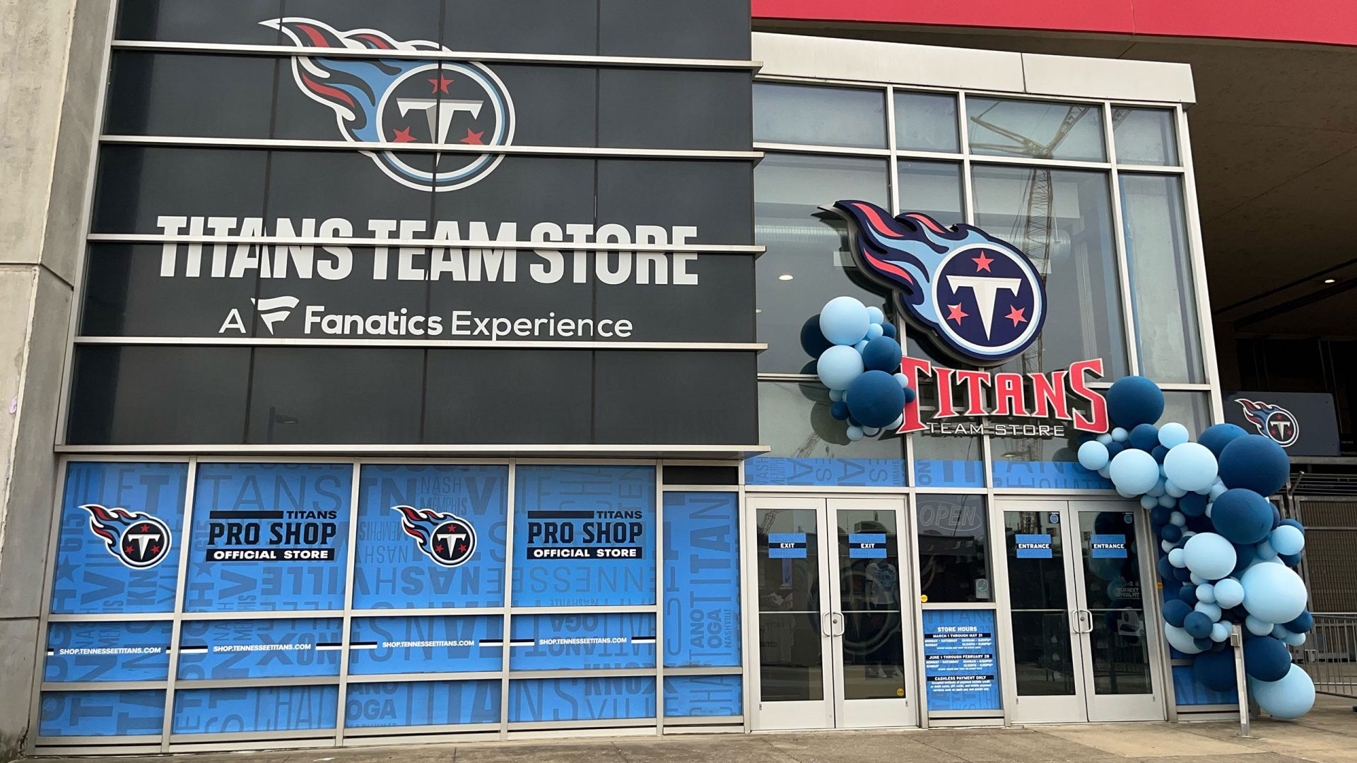 Titans Team Store at Nissan Stadium